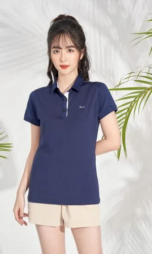 Áo Polo nữ vải coolmax VARIO VP21-02