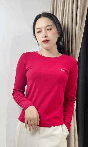 Alternative view of Áogiữ nhiệt nữ VARIO, vải cotton co giãn giữ nhiệt tốt VH20-04