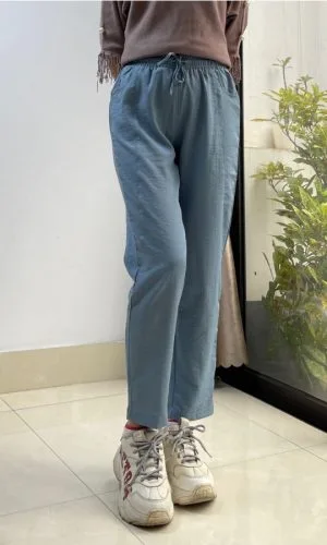 Quần Baggy Nữ Vario Chất liệu đũi xước VR23-02