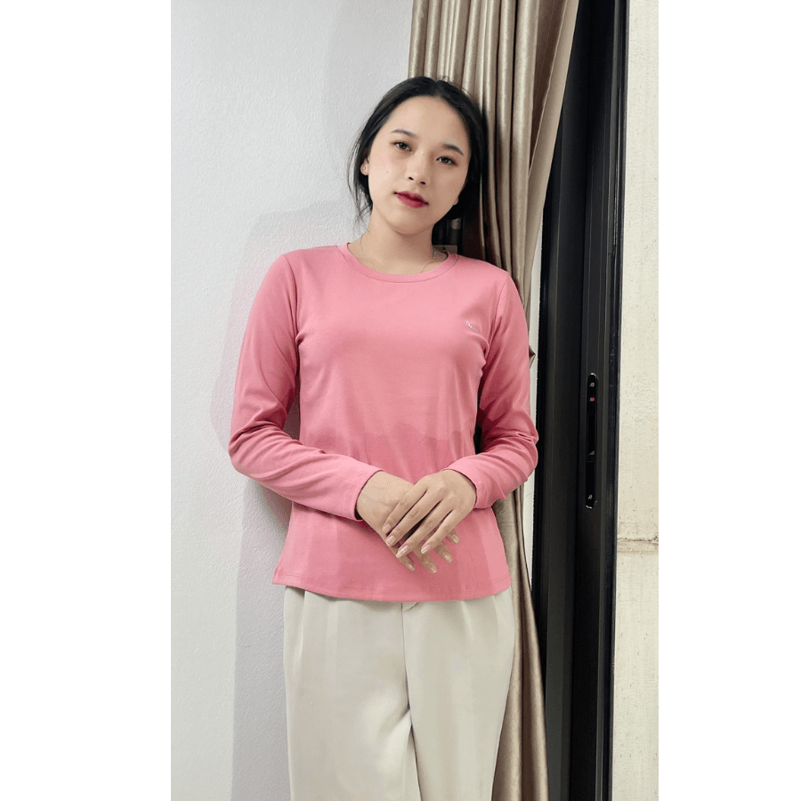 Áogiữ nhiệt nữ VARIO, vải cotton co giãn giữ nhiệt tốt VH20-04 - Ảnh 9