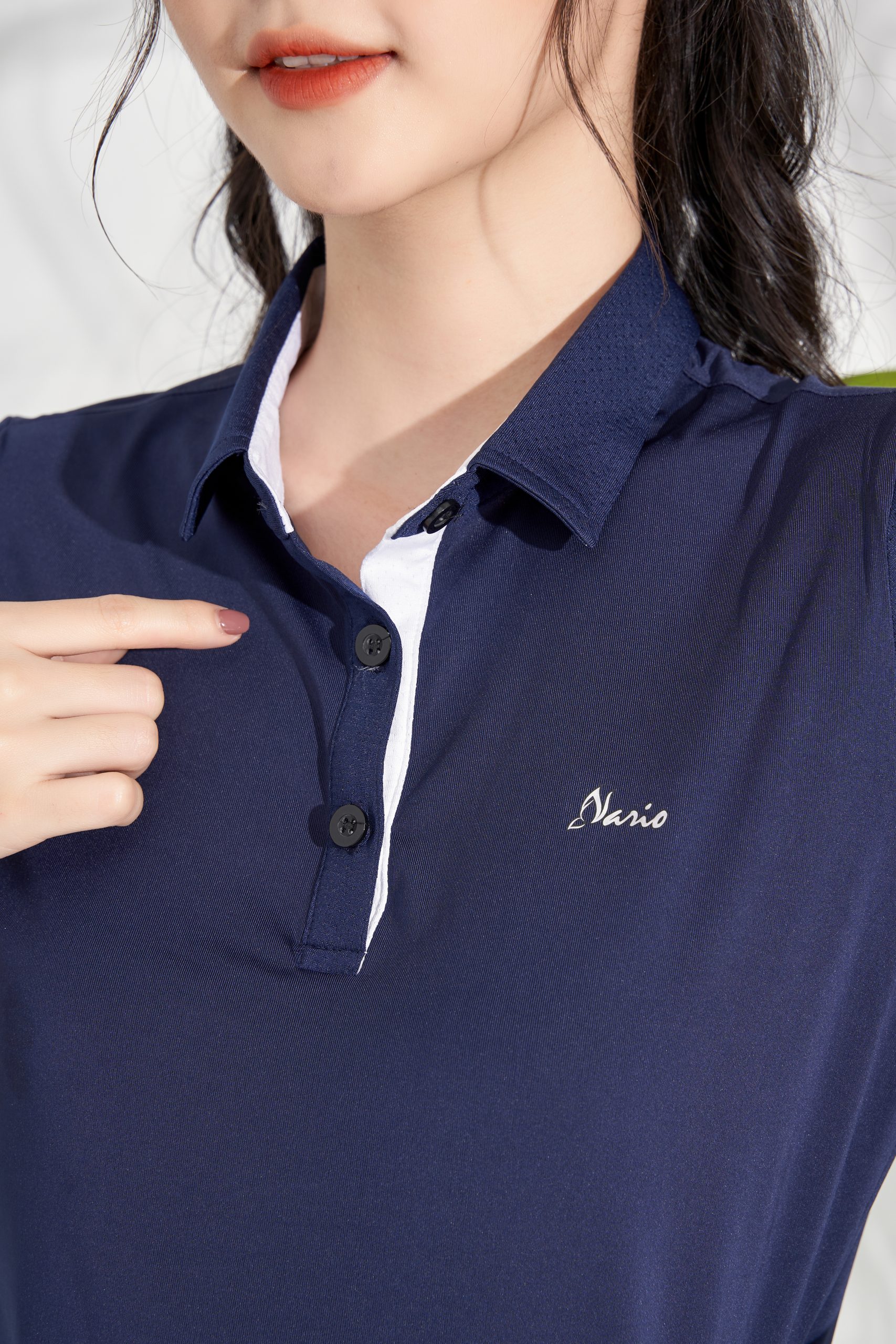Áo Polo nữ vải coolmax VARIO VP21-02 - Ảnh 2