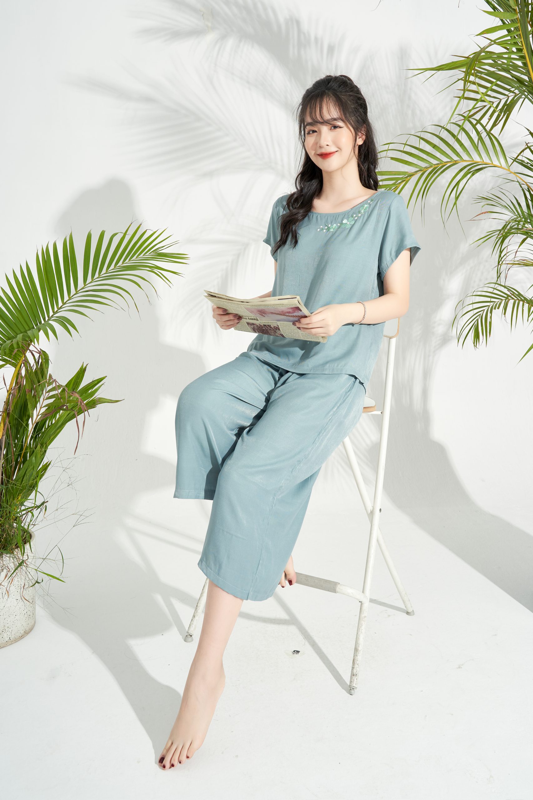 BỘ LỤA NỮ VARIO VB21-03 - Ảnh 2