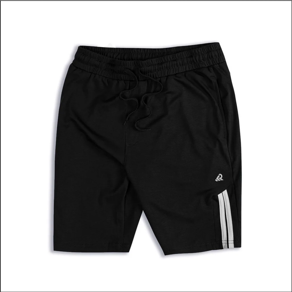 Quần short thể thao nam KARIO, Vải Cotton Mềm mịn, Lưng Chun Co Giãn, Chống Bai, Khóa Túi Chắc Chắn KRS22-01