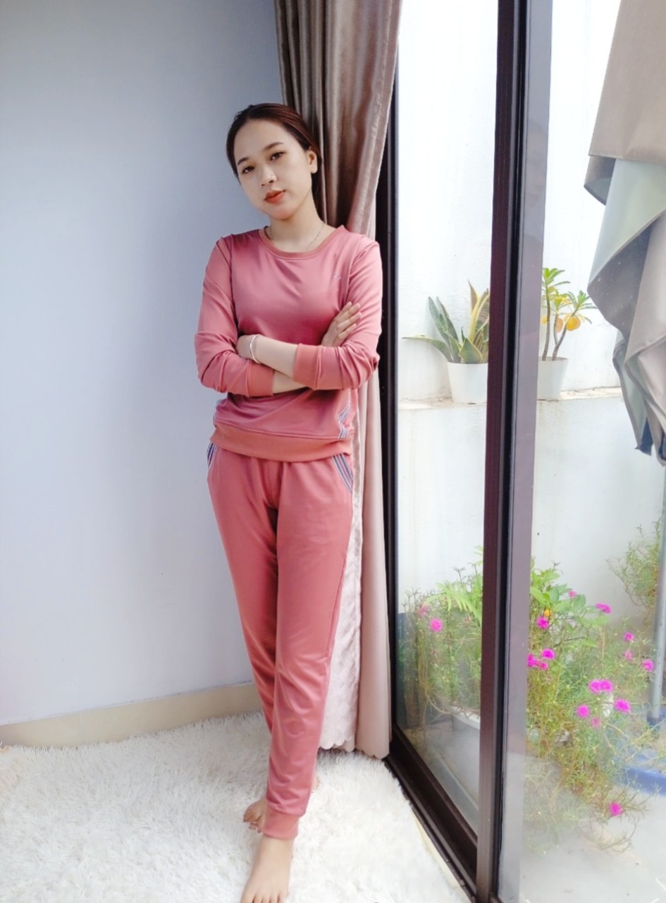 Bộ nỉ nữ VARIO dầy dặn ấm áp VB22-10