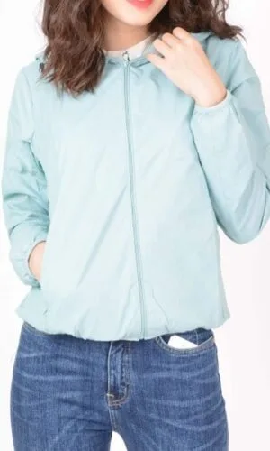 Áo khoác gió nữ VARIO 2 lớp, có mũ, chống gió tốt VG22-01