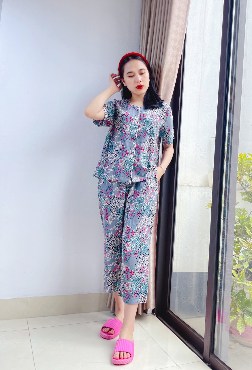 BỘ LANH NHUNG TRUNG TUỔI VARIO MỞ CÚC CÀI KHUY SANG TRỌNG VB23-09 - Ảnh 5