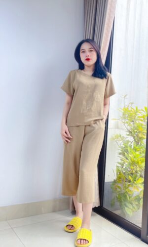 BỘ ĐŨI NHĂN TRUNG TUỔI THÊU HOA VARIO VB23-06