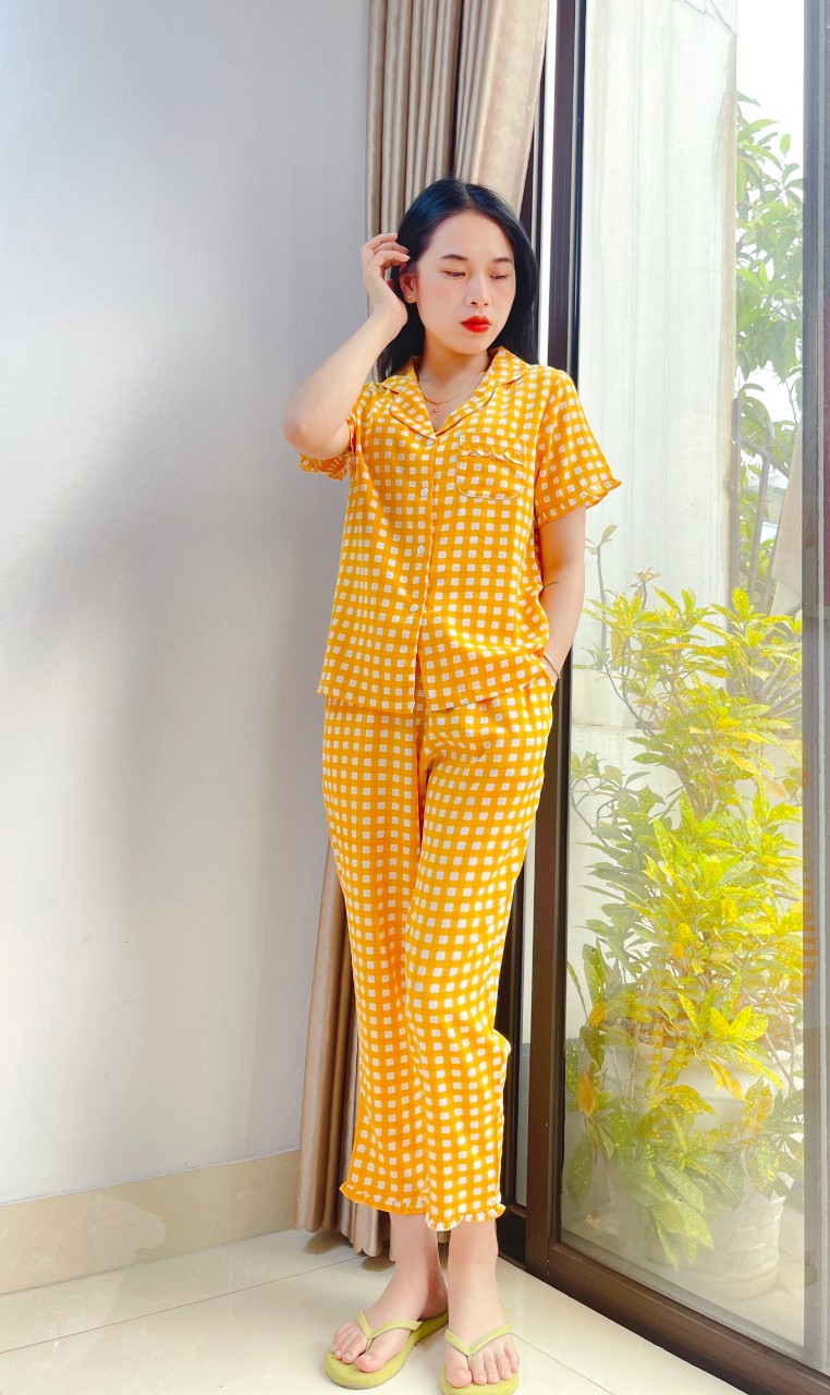 BỘ PYJAMA LỤA VB23-01 - Ảnh 5