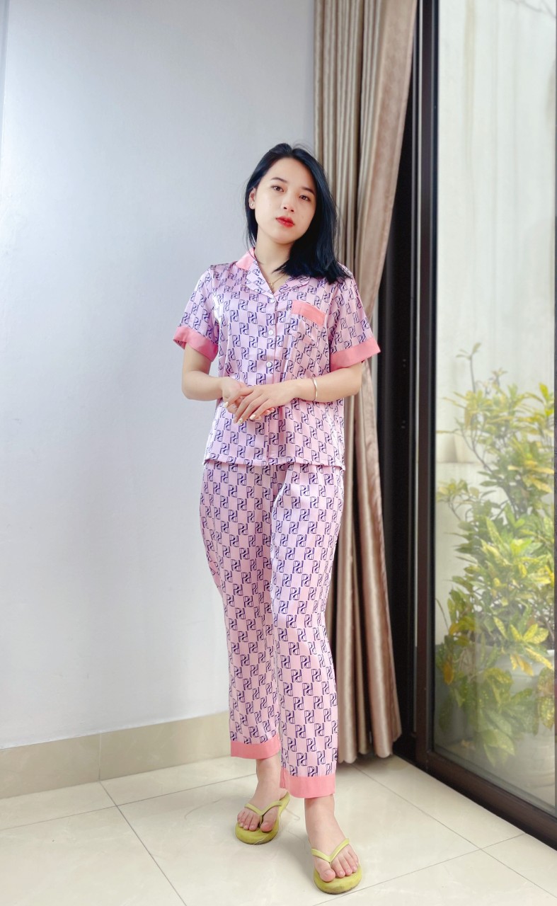 BỘ PYJAMMA LỤA LATIN CAO CẤP VARIO VB23-11