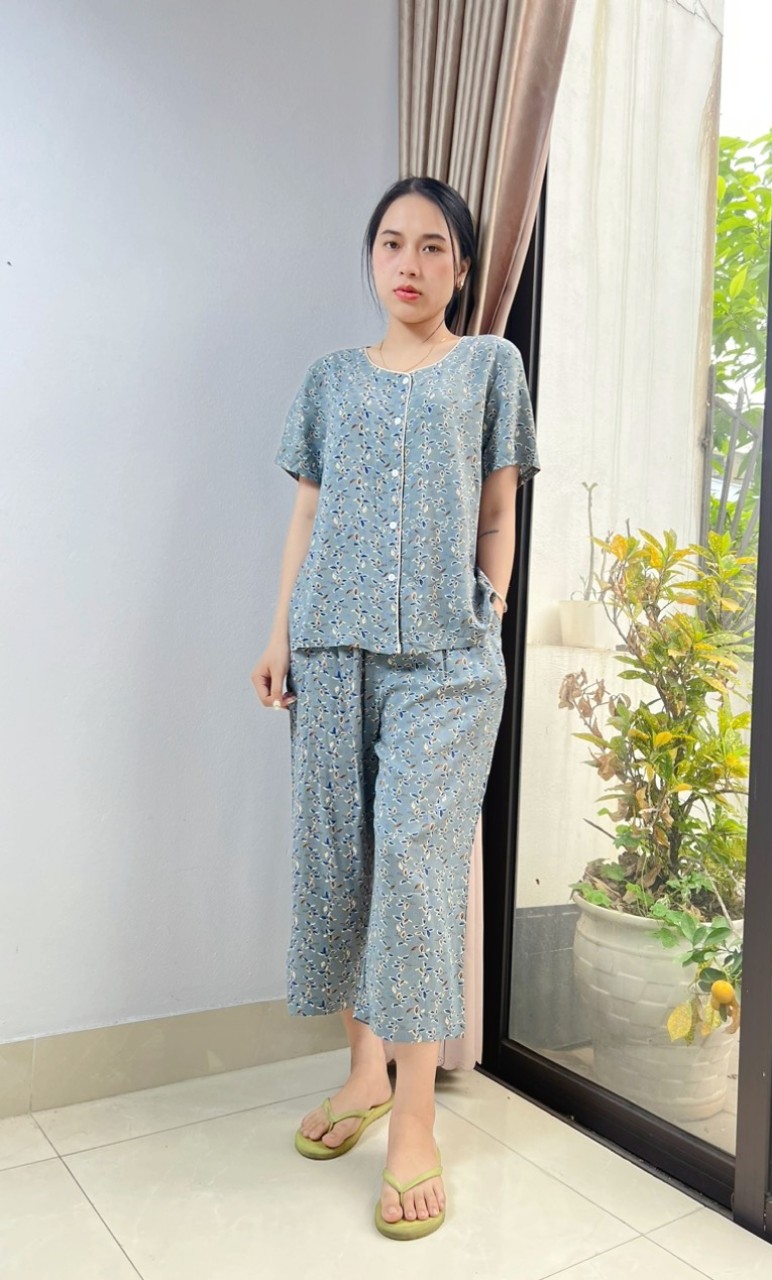 BỘ LANH NHUNG TRUNG TUỔI VARIO MỞ CÚC CÀI KHUY SANG TRỌNG VB23-09