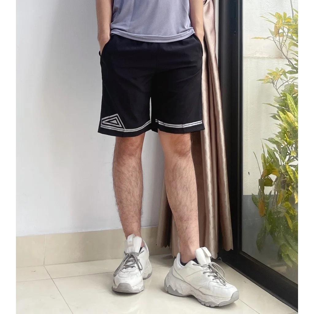 Quần đùi nam thể thao KARIO vải gió co giãn tiện dụng chơi thể thao hay mặc nhà KD34 - Ảnh 2