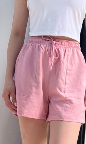 Quần Short nữ Vario chất liệu đũi không nhăn VR23-01